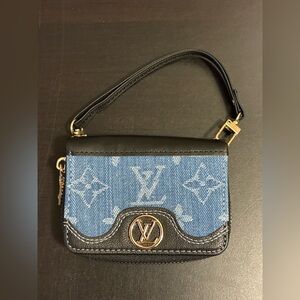 Jean Clutch Credit Card Holder
